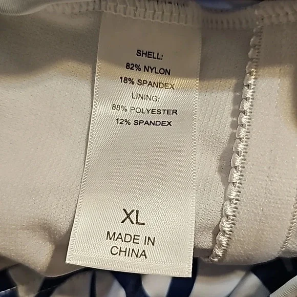 2 Piece Tye-Dye Print Swindress with Panty and Tankini.  NWOT - Picture 11 of 13